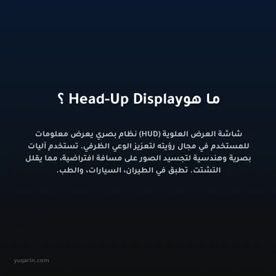 ما هو Head-Up Display؟