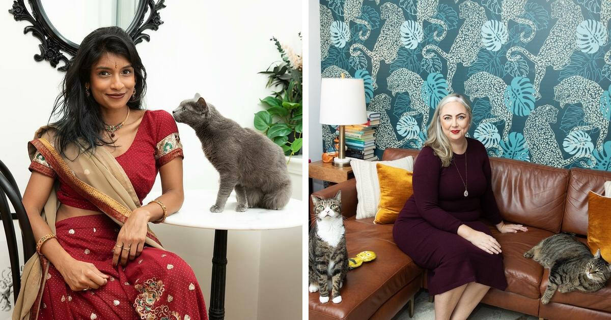 پروژه عکاسی «دختران و گربه‌هایشان»: نفی کلیشه‌های «زن گربه‌دوست دیوانه»