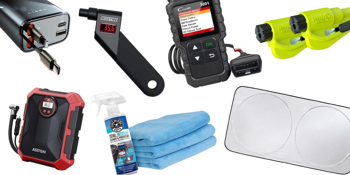 ۱۰ لوازم جانبی کاربردی خودرو با قیمت کمتر از ۲۵ دلار: بهبود ایمنی و راحتی