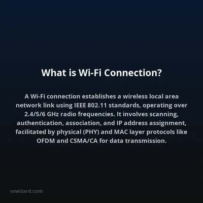 What is Wi-Fi Connection?