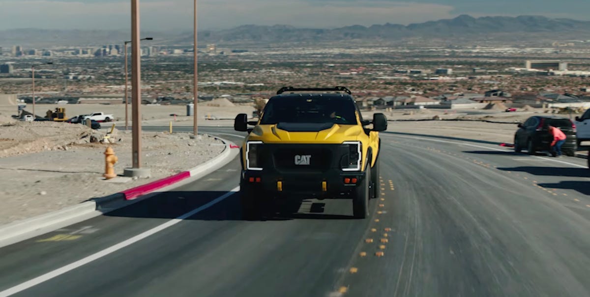 کامیون مفهومی کاترپیلار: تلفیق هوش مصنوعی و قدرت در صنعت خودرو