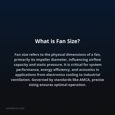 What is Fan Size?