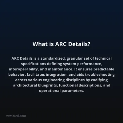 What is ARC Details?
