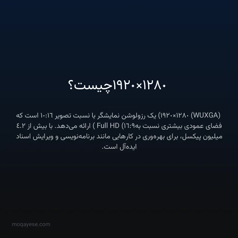 1920×1280 چیست؟