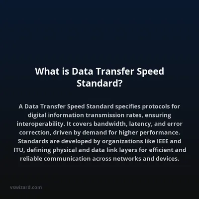 What is Data Transfer Speed Standard?