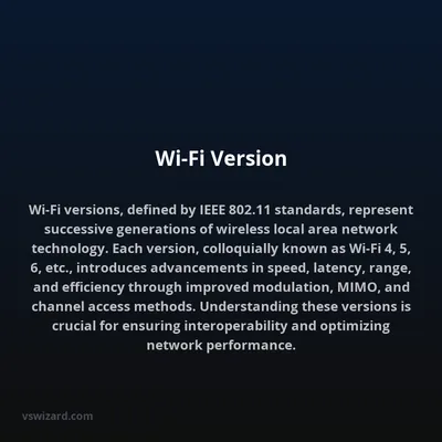 Wi-Fi Version