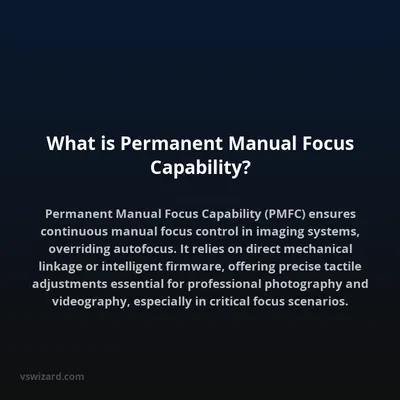 What is Permanent Manual Focus Capability?