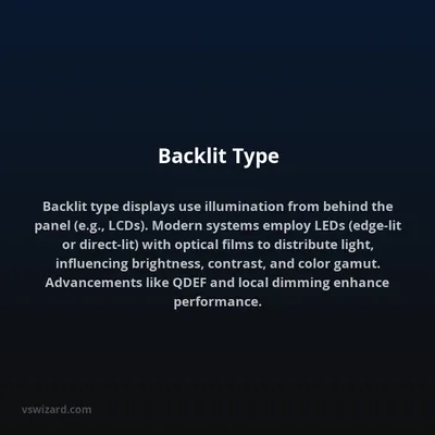 Backlit Type