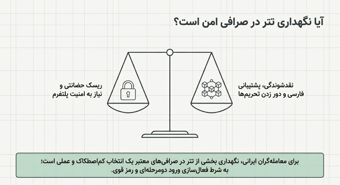 استراتژی انتخاب روش نگهداری تتر در ایران