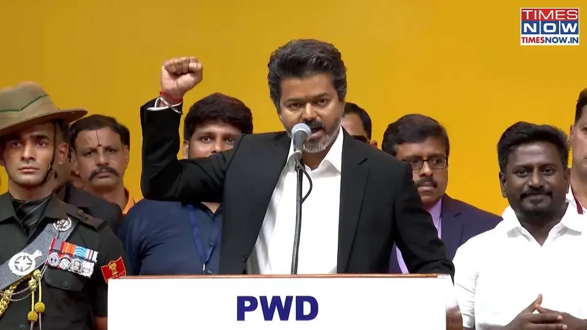 Actor-Politician Vijay Sworn in as Tamil Nadu Chief Minister, Ushering in New Political Era