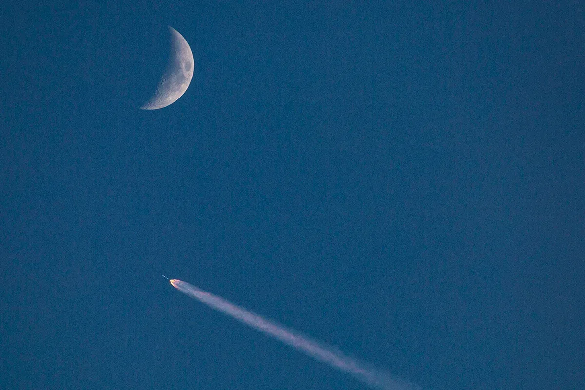 SpaceX Falcon 9 Upper Stage Set for Lunar Impact in August 2026