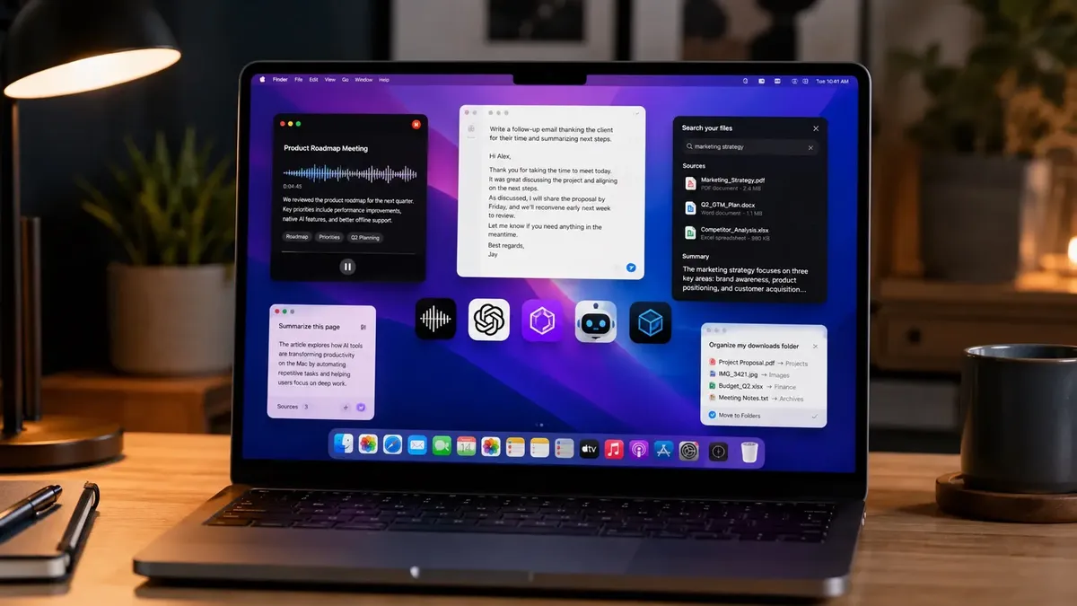 Leveraging AI: Essential Applications for Enhanced Mac Productivity