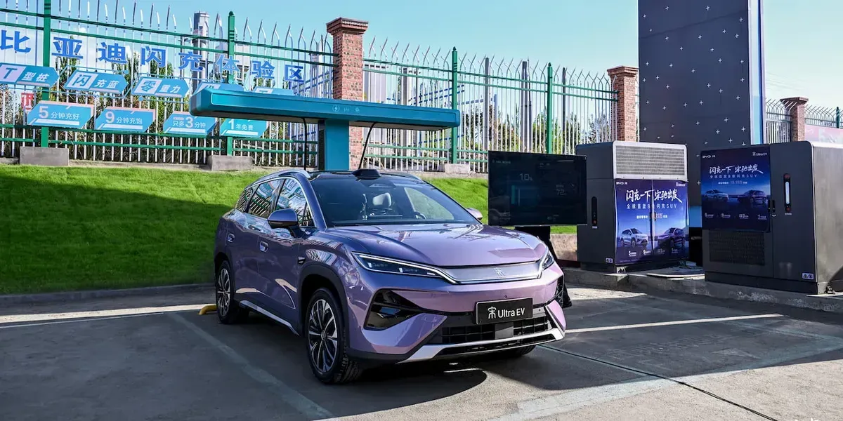 بی‌وای‌دی سِـونگ اولترا EV: پیشگام پیمایش طولانی‌ترین جاده چین با شارژ سریع