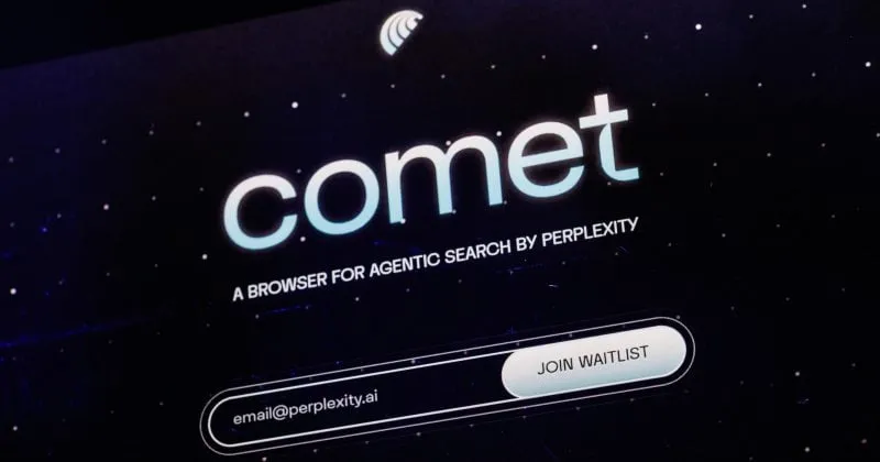 مرورگر هوشمند Comet از Perplexity با همکاری Coinbase رونمایی شد