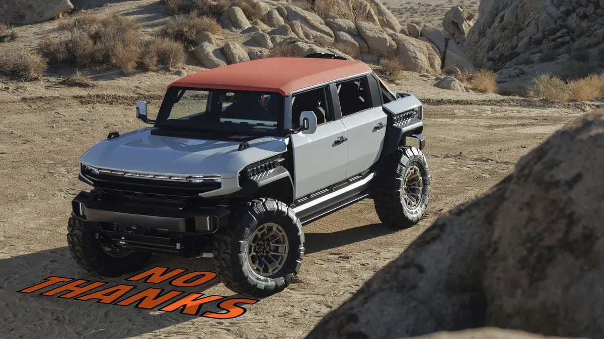 GMC Hummer X: کانسپتی که طراحان و مشتریانش را گیج کرده است