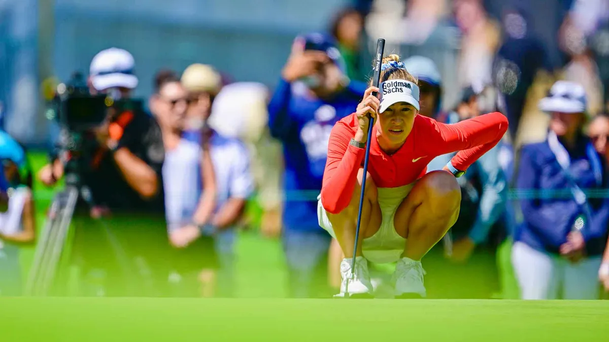 Nelly Korda Navigates High Stakes in U.S. Women's Open Final Round