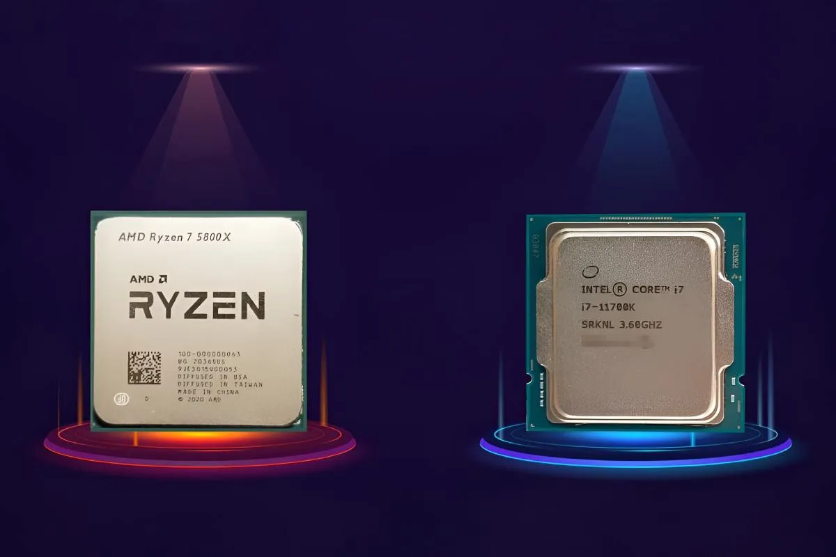 تفاوت ryzen 7 با core i7