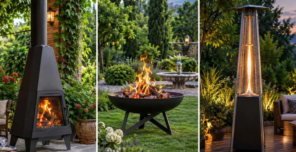 بررسی بخاری هیزمی برای باغ و ویلا