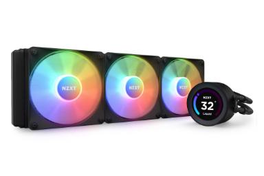 عکس ان زی ایکس تی Kraken Elite 360 RGB Black