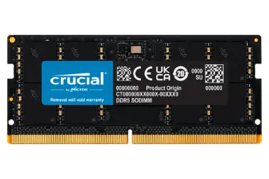 عکس کروشیال CT32G48C40S5 ظرفیت 32 گیگابایت از نوع DDR5-4800