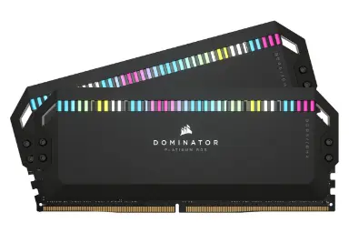 عکس کورسیر DOMINATOR PLATINUM RGB ظرفیت 32 گیگابایت (2x16) از نوع DDR5-6200