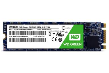 عکس وسترن دیجیتال Green WDS240G1G0B SATA M.2 ظرفیت 240 گیگابایت