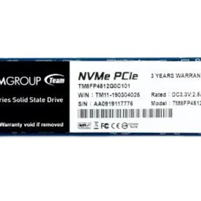 تیم گروپ MP34 NVMe M.2 ظرفیت 256 گیگابایت