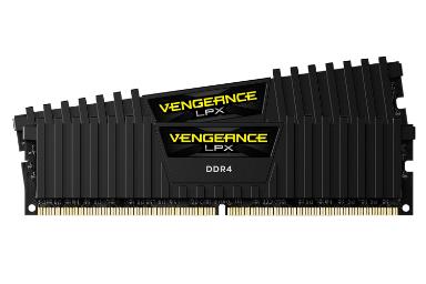 عکس کورسیر VENGEANCE LPX ظرفیت 64 گیگابایت (2x32) از نوع DDR4-3200