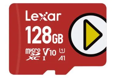 لکسار microSDXC با ظرفیت 128 گیگابایت مدل PLAY V10 A1