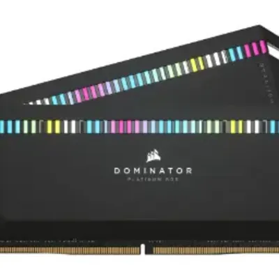 کورسیر DOMINATOR PLATINUM RGB ظرفیت 32 گیگابایت (2x16) از نوع DDR5-6400 CL32