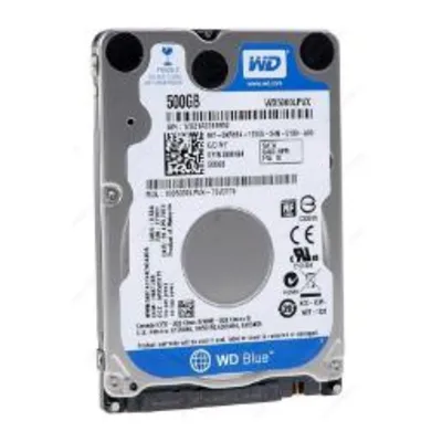 وسترن دیجیتال Blue WD5000LPVX ظرفیت 500 گیگابایت