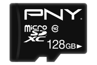 عکس پی ان وای microSDXC ظرفیت 128 گیگابایت مدل Performance Plus کلاس 10