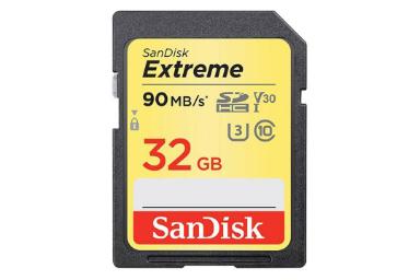 عکس سن دیسک microSDHC با ظرفیت 32 گیگابایت مدل Extreme V30 کلاس 10