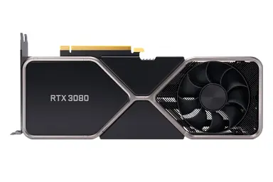 مقایسه انویدیا جی فورس RTX 4090 با انویدیا جی فورس RTX 3080