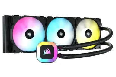 مقایسه کولر مستر MASTERLIQUID 360L CORE ARGB {request()->input('language_config')['common']['with']} کورسیر H150 RGB