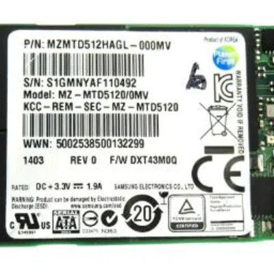 سامسونگ MZMTD512HAGL mSATA ظرفیت 512 گیگابایت