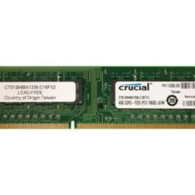 کروشیال CT51264BA1339 ظرفیت 4 گیگابایت از نوع DDR3-1333