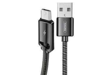 مقایسه ریمکس Type-A به Micro-USB مدل RC-166m Kinry Series با طول 1 متر با باسئوس Type-C به Type-C مدل Cafule 100w با طول 2 متر