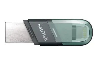 مقایسه ای دیتا مدل UV150 ظرفیت 32 گیگابایت {request()->input('language_config')['common']['with']} سن دیسک مدل iXpand Flip ظرفیت 64 گیگابایت