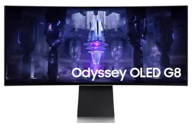 عکس سامسونگ 34 اینچ مدل Odyssey G8 OLED S34BG850