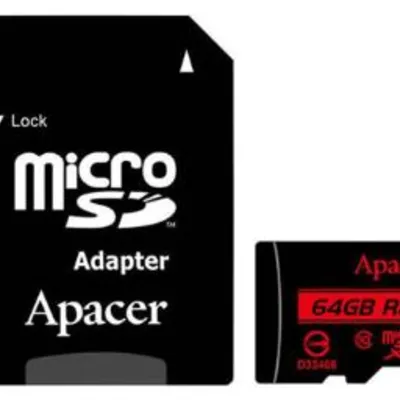 اپیسر microSDHC با ظرفیت 64 گیگابایت مدل R85 کلاس 10