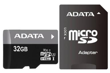 مقایسه ای دیتا microSDHC با ظرفیت 32 گیگابایت مدل Premier Pro V30 کلاس 10 با سامسونگ microSDXC با ظرفیت 64 گیگابایت مدل Evo Plus کلاس 10