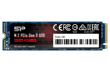 عکس سیلیکون پاور A80 NVMe M.2 2280 ظرفیت 512 گیگابایت