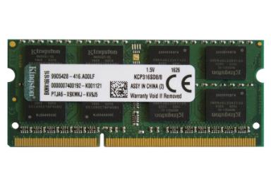 مقایسه کینگستون KCP316SD8/8 ظرفیت 8 گیگابایت از نوع DDR3-1600 با کورسیر VENGEANCE LPX ظرفیت 32 گیگابایت (2x16) از نوع DDR4-3200