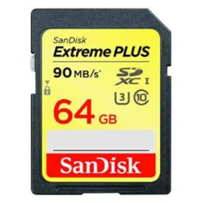 سن دیسک SDXC با ظرفیت 64 گیگابایت مدل Extreme Plus کلاس 10