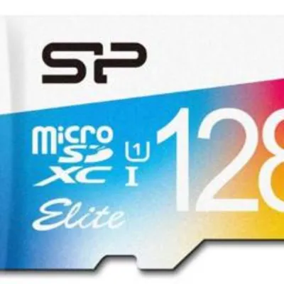 سیلیکون پاور microSDXC با ظرفیت 128 گیگابایت مدل Color Elite کلاس 10