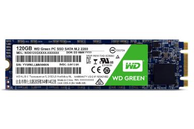 عکس وسترن دیجیتال Green WDS120G1G0B SATA M.2 ظرفیت 120 گیگابایت