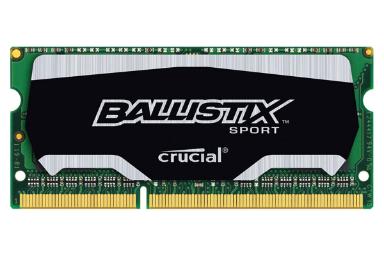 عکس کروشیال Ballistix Sport ظرفیت 8 گیگابایت از نوع DDR3-1866