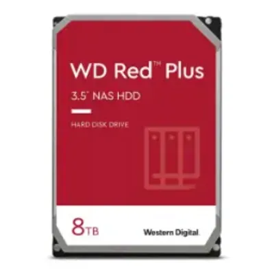 وسترن دیجیتال Red Plus NAS WD80EFPX 3.5 Inch ظرفیت 8 ترابایت