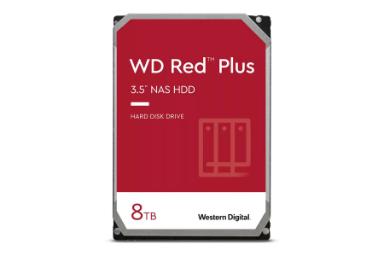 عکس وسترن دیجیتال Red Plus NAS WD80EFPX 3.5 Inch ظرفیت 8 ترابایت